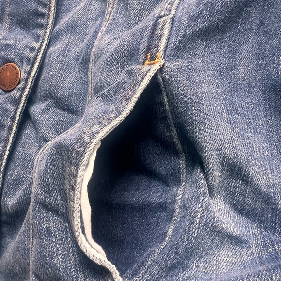 Lane Bryant Blue Jean Jacket Classic Style - Picture 4 of 9